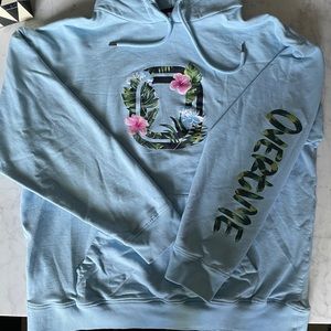 Rare Overtime Baby Blue Hoodie, size XL